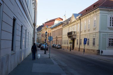Budapeşte 'deki eski Avrupa binası