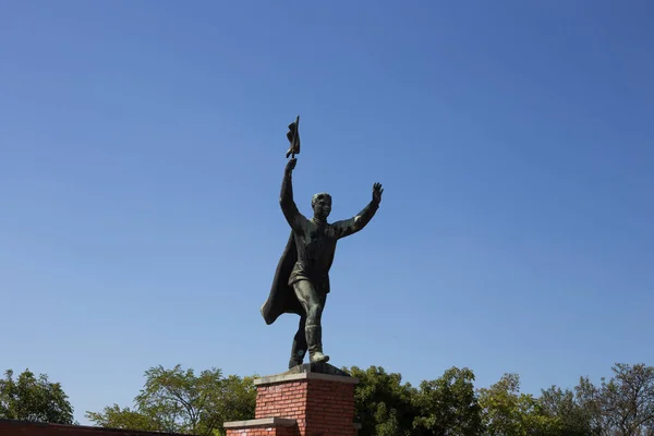 Estátuas Antigas União Soviética Monumento — Fotografia de Stock