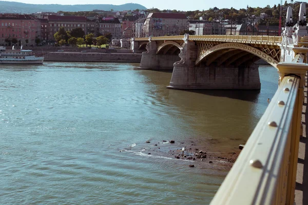 Budapest Óvárosának Panorámája Magyarországon — Stock Fotó