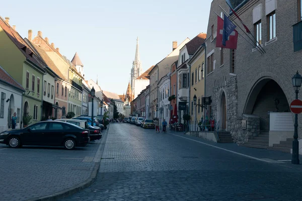 Stary Budynek Europejski Budapeszcie — Zdjęcie stockowe