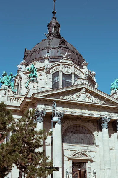 Prédio Antigo Edifício Europeu Budapeste — Fotografia de Stock