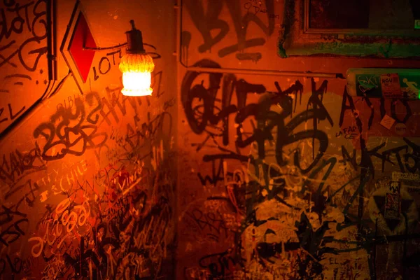 Ruin Bar Budapest Room Design — Stock Photo, Image