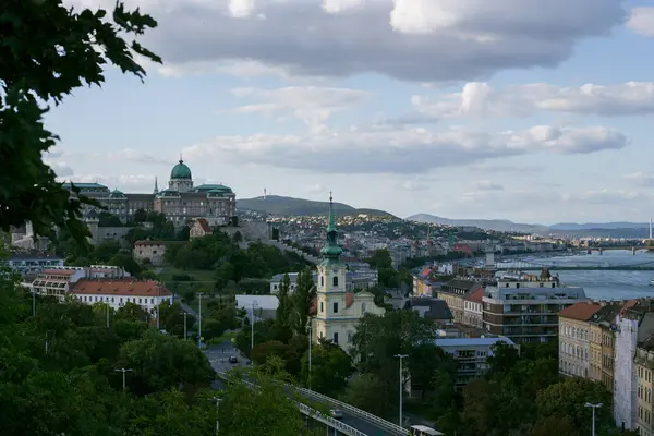 Budapest Régi Európai Városának Panorámája — Stock Fotó