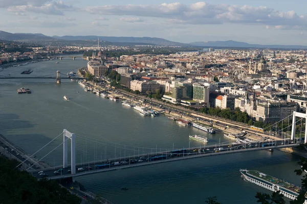 Panorama of the old European city of Budapest