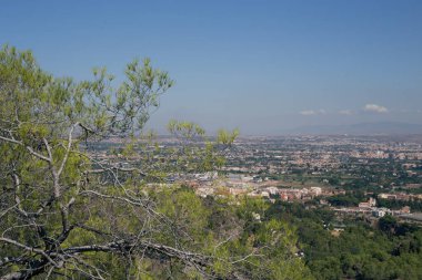 Murcia şehrinin hava manzarası