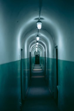 Sovyet sığınağı Ukrayna 'daki Korosten' de.