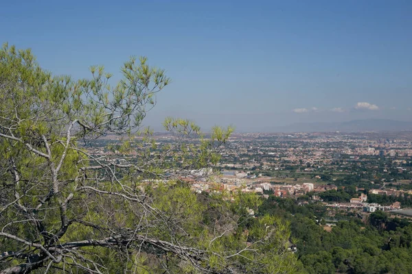 Murcia şehrinin hava manzarası