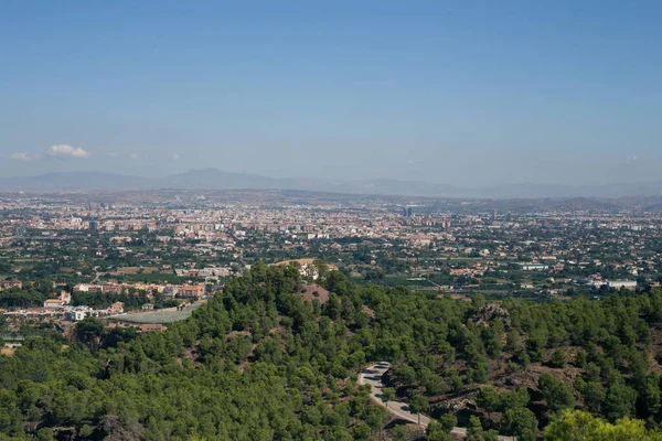 Murcia Şehrinin Hava Manzarası — Stok fotoğraf