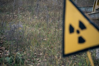 Çernobil 'deki Pripyat radyasyon uyarısı