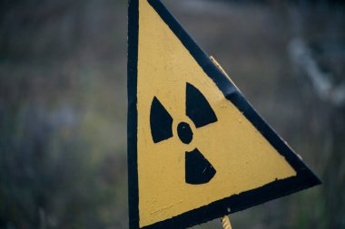 Çernobil 'deki Pripyat radyasyon uyarısı