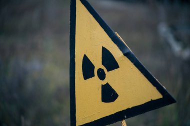 Çernobil 'deki Pripyat radyasyon uyarısı