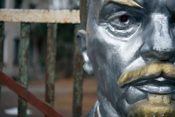 Monument Över Lenin Pripyat Tjernobyl — Stockfoto