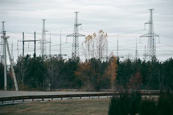 チェルノブイリ原子力発電所4号機のサルコファガス — ストック写真