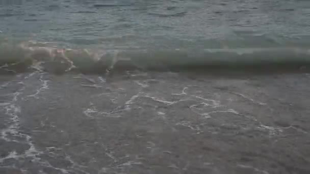 Olas Surf Costa Murcia España — Vídeos de Stock