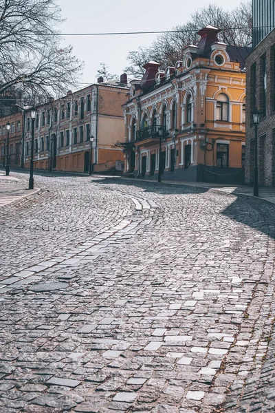 Pusty Centralny Ulica Андревского Zejście — Zdjęcie stockowe