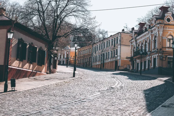 Пустая Центральная Улица Андреевского Спуска — стоковое фото