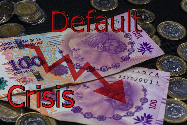 biraz Arjantin ulusal parası ve borç krizi