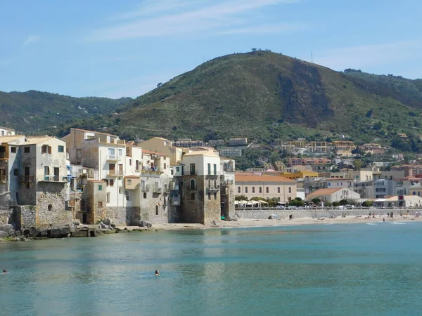 Cefalu Sicília Itália Maio 2017 Uma Vista Cefalu Sicília — Fotografia de Stock