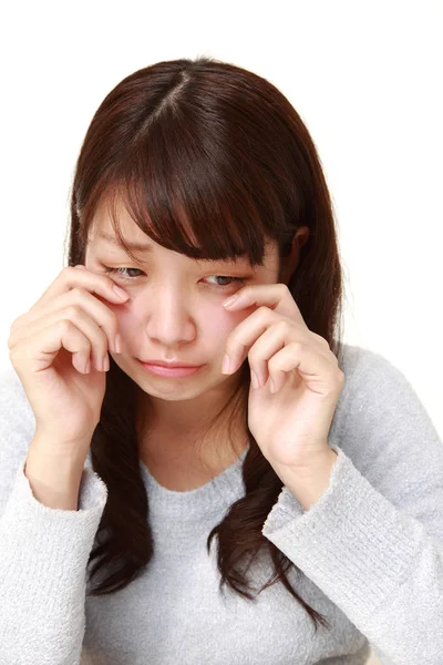 Portrait of sad woman — Stock Photo, Image