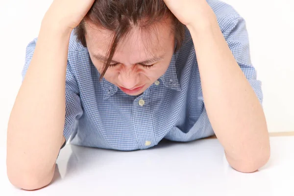 Retrato del hombre perplejo — Foto de Stock