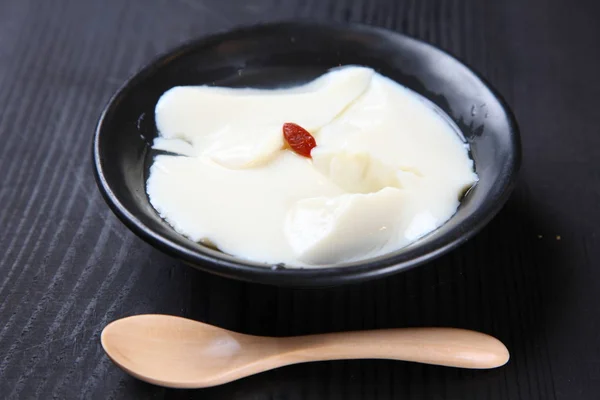 Chinese style almond jelly — Stock Photo, Image