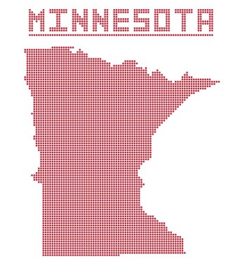 Minnesota nokta harita