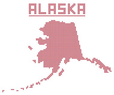 Alaska nokta harita