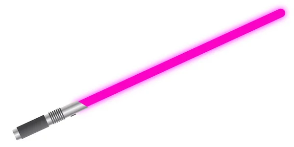 Leichtes Schwert durchgehend rosa — Stockvektor