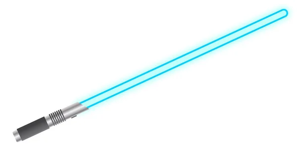 Espada de luz azul Ilustración De Stock