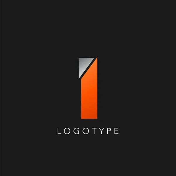Résumé Lettre Initiale Logo Icône Vectoriel Concept Conception — Image vectorielle