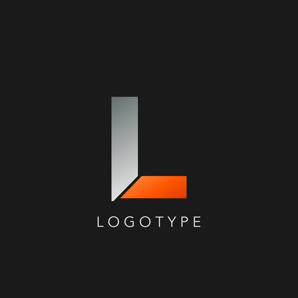 Abstract Initiële Letter Logo Icoon Vector Ontwerp Concept — Stockvector