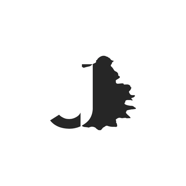 Ursprüngliches Geschnittenes Flaches Splatter Logo Symbol Abstraktes Farbspritzvektordesign — Stockvektor