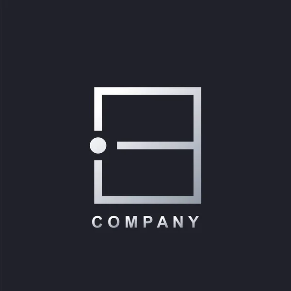 Abstrakt Technology Initial Logo Vector Design Technology Business Company Identity — Stockový vektor