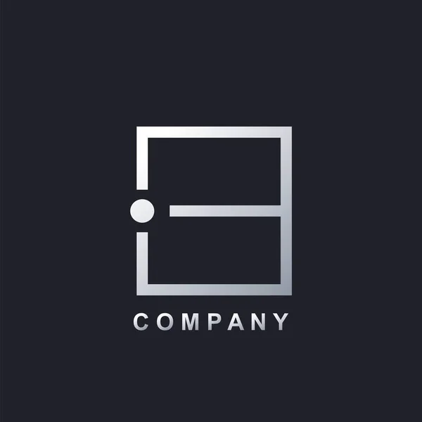 Abstract Technology Initial Logo Vector Design Technology Business Company Identity — 스톡 벡터