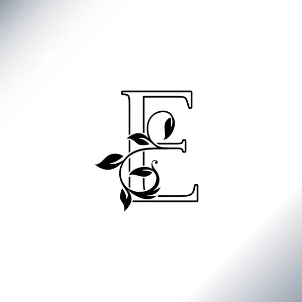 Schéma Logo Lettre Modèle Conception Icône Logo Vintage Luxe Rustique — Image vectorielle