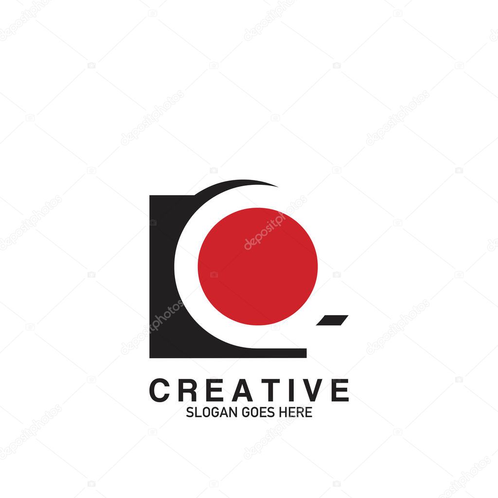 Creative Negative Space Letter Q Modern Business Logo Vector Design Template.