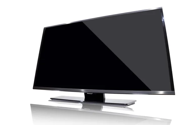 TV, monitor, tela isolada no fundo branco . — Fotografia de Stock