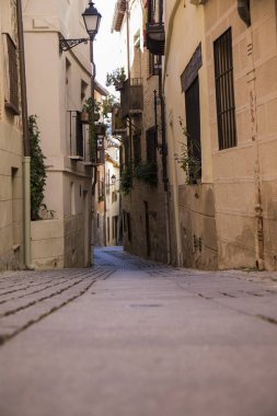 İspanya 'nın göbeğinde dar bir sokak
