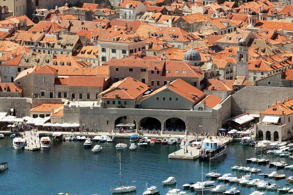 Pohled Staré Město Dubrovník Chorvatsko — Stock fotografie