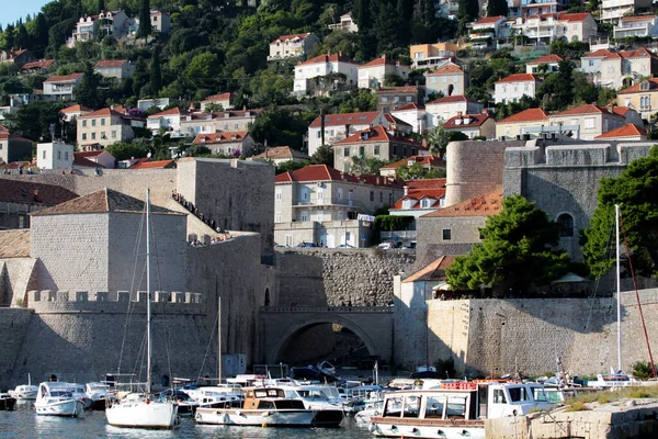 Pohled Staré Město Dubrovník Chorvatsko — Stock fotografie