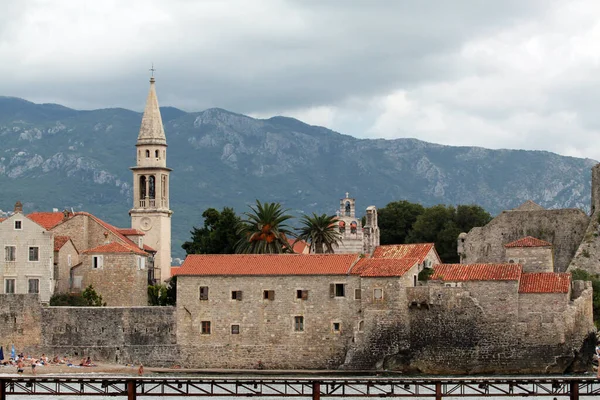 Oude Stad Budva Montenegro — Stockfoto