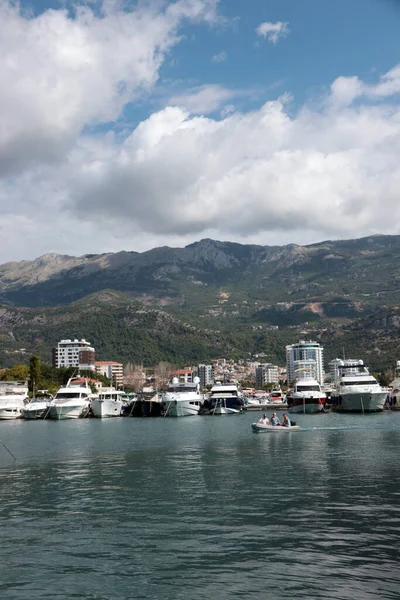 Λιμάνι Μπούντβα Μαυροβούνιο — Φωτογραφία Αρχείου