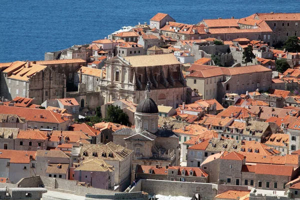 Pohled Staré Město Dubrovník Chorvatsko — Stock fotografie