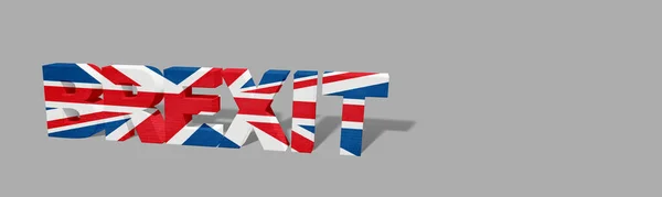 Vota Concetto Uscita Dal Regno Unito — Foto Stock