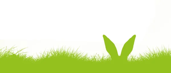 Composición Pascua Con Conejo Decoración Festiva Feliz Pascua —  Fotos de Stock