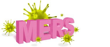 Grip virüsü hücrelerinin mikroskobik görüntüsü. 3 boyutlu tıbbi illüstrasyon