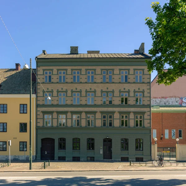 Malmö Schweden Juli 2018 Ein Altes Typisches Gebäude Der Innenstadt — Stockfoto