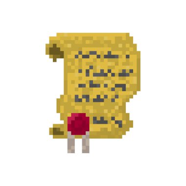 Oyunlar ve web siteleri için piksel eski kaydırma