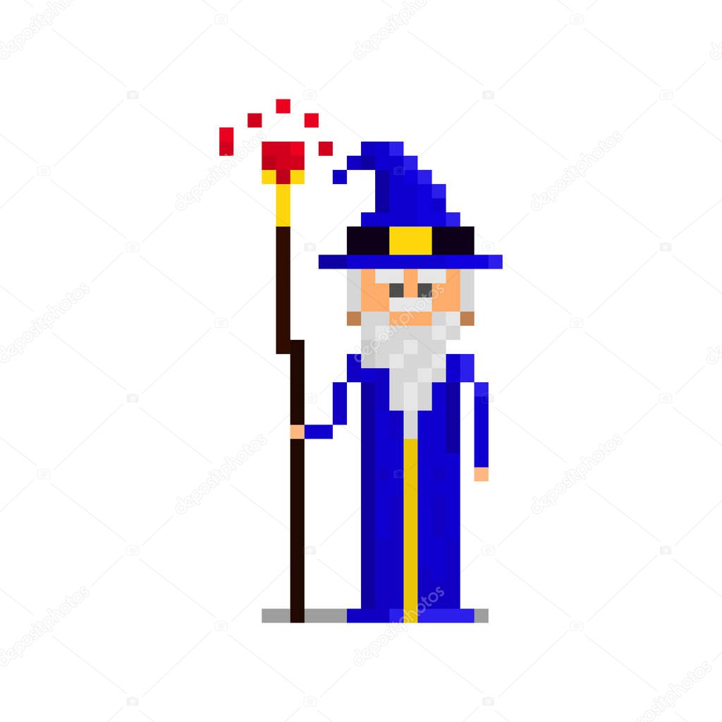 Pixel wizard for games and websites