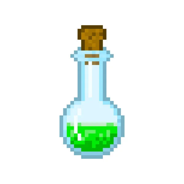 Pixel Magic Potion Games Websites — 스톡 벡터